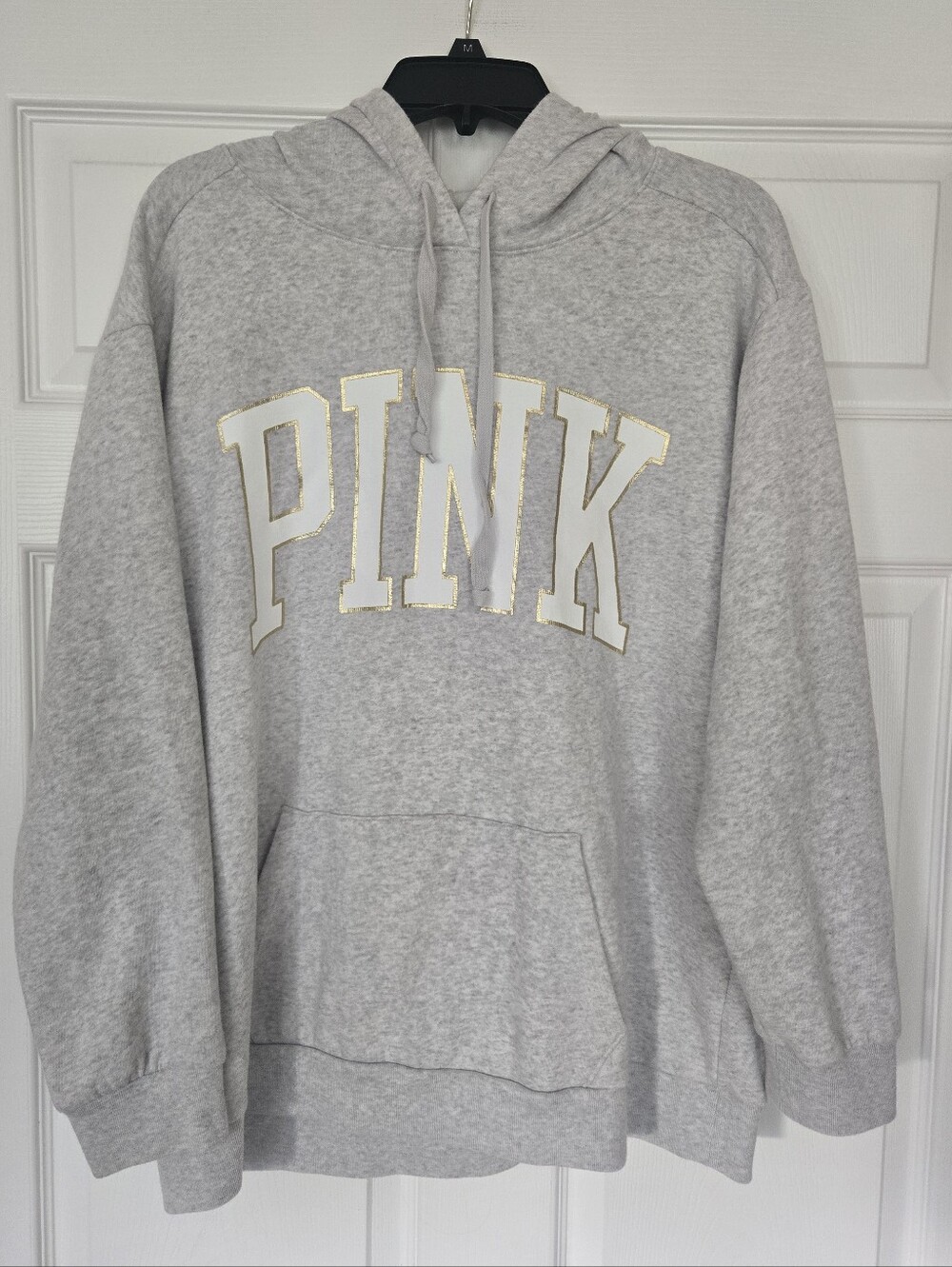 VS Pink Logo Hoodie, L